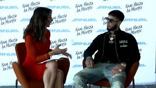 Entrevista de Anuel AA en Primer Impacto [upl. by Ahsinit]