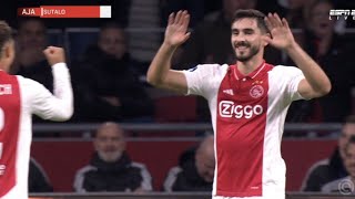 Josip Sutalo Goal Ajax Vs PEC Zwolle 20 All Goals Analysis amp Extended Highlights [upl. by Ellinet277]