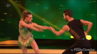 Gabriella Papadakis and Guillaume Cizeron skating in Dancing on Ice Semi Final 4318 [upl. by Asin]