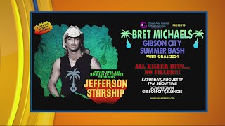 Gibson Area Hospital Summer Bash featuring Brett Michaels [upl. by Anetsirhc253]