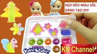 Đồ chơi POPIN COOKIN  DIY KẸO DẺO MÀU SẮC HÌNH DÁNG SÁNG TẠO Oekaki gumi rando [upl. by Eleanor566]