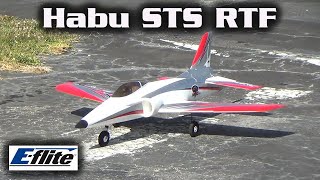 EFlite Habu STS 70mm EDF Smart Jet RTF  Learn to Fly in Style  HobbyView [upl. by Keene]