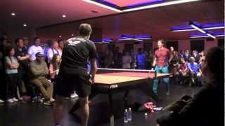 Timo Boll vs Adam Bobrow [upl. by Annol]