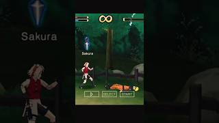 Naruto vs Sakura fight nature gameplay narutoultimateninjastrom4 [upl. by Zeena]