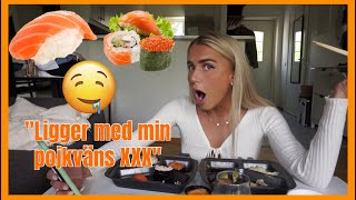 MUKBANG  REAGERAR PÅ ERA HEMLIGHETER [upl. by Aljan]