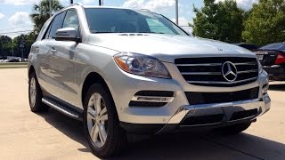 2015 MercedesBenz MClass ML350 Full Review Start Up Exhaust [upl. by Maidel]