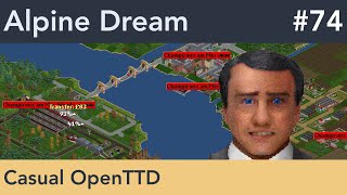 Deadly Gridlock  OpenTTD  Alpine Dream  74 [upl. by Dunham]