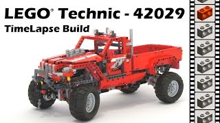 LEGO Technic 42029 Customized Pick Up Truck  TimeLapse Build [upl. by Adnarb]