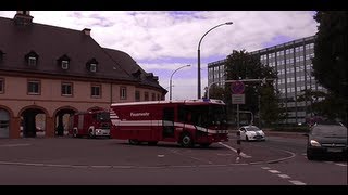 Selten BASF Werkfeuerwehr Ludwigshafen  7 Einsatzfahrzeuge auf einen Schlag3 extra ohne Sosi [upl. by Ot]