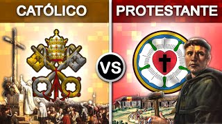 Cristianismo Católico VS Cristianismo Protestante [upl. by Daffi]