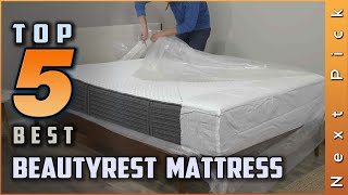 Top 5 Best Beautyrest Mattress Review In 2024  Our Top Picks [upl. by Nnayrb]