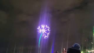 more London Eye fireworks new years eve [upl. by Rorie]