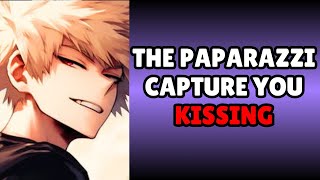 The paparazzi catches you kissing  Bakugou x listener [upl. by Janos]