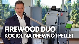 1 kocioł 2 paliwa Firewood Duo od DEFRO [upl. by Fillender900]