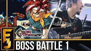 Chrono Trigger  quotBoss Battle 1quot Metal Guitar Cover  FamilyJules [upl. by Madelin]