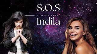 SOS Indila  Clip amp Paroles SANS INSTRU [upl. by Zaller640]