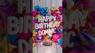 Happy Birthday Dominic [upl. by Silisav]