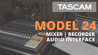 The Model 24 Mixer Recorder Audio Interface Full Walk Through [upl. by Doroteya]