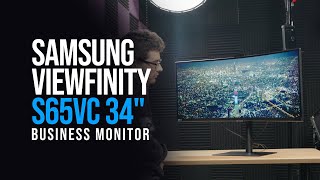 The perfect productivity Monitor The Samsung ViewFinity S65VC Business Monitor [upl. by Micro]