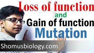 Loss of function and gain of function mutation  oncogenes and tumor suppressor genes [upl. by Slavic]