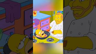 Homers Delicious Transformation 😱🤣 simpsons shorts [upl. by Colman]