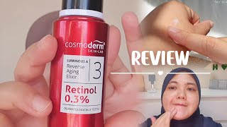 Retinol Cosmoderm best x  thebeautytalk [upl. by Xymenes43]