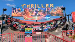 Thriller Ride At Funderworld Theme Park Bristol [upl. by Eatnoed762]