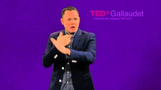 Understanding Humankind Through Gesture  Benjamin Lewis  TEDxGallaudet [upl. by Leasim]