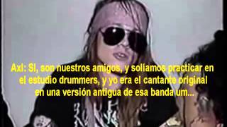 Guns N Roses Entrevista CBGB Parte 2 Sub Español [upl. by Ennaus]