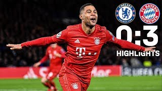 All Goals and Emotions of FC Bayerns 30 over Chelsea FC  Highlights [upl. by Ettelrac]