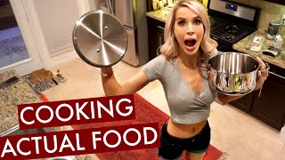 BAD DAY  MY FIRST COOKING SHOW  weekend vlog 83  LeighAnnVlogs [upl. by Tennies]