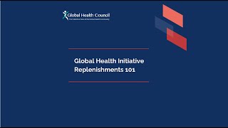 Global Health Replenishments 101 [upl. by Susejedairam440]