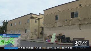 LA City Leaders Sue Owner Of CrimePlagued Apartment Building [upl. by Gigi673]