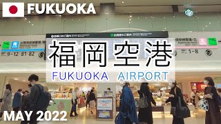 【福岡】福岡空港を歩く2022 2階→3階→1階 ラーメン滑走路など FUKUOKA AIRPORT Walking Tour Fukuoka Japan [upl. by Fanchie]