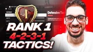 BEFORE PATCH THE BEST RANK 1 META 4231 FORMATION amp CUSTOM TACTICS FOR FC 24 ULTIMATE TEAM [upl. by Andras]