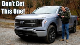 The 2022 Ford F150 Lightning is a Great Value IF You Get the Right Trim [upl. by Atil]