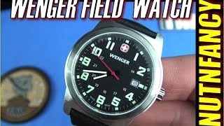 Wenger Classic Field Watch Swiss Quality Affordable [upl. by Valentino637]