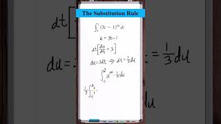 The Substitution Rule  Definite Integral  y3t150 [upl. by Alset]