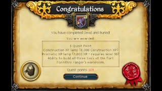 Faster dinarrow fletching  RS3 Dead and Buried quest guide [upl. by Eidua]