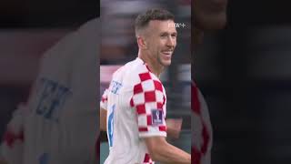 Ivan Perisic’s PINPOINT header sees Croatia equalise against Japan ShortsFIFAWorldCup [upl. by Lotz]