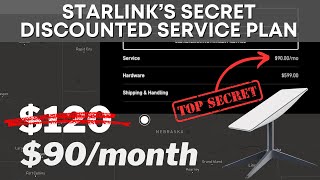 Starlinks Secret 90 Service Plan Has a Major Loophole [upl. by Itin]