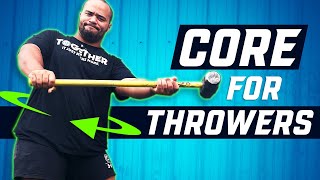 Best Core Strength Exercises For Shot Put and Discus Throwers [upl. by Gnart980]