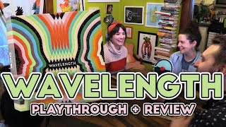 Wavelength Playthrough amp Review  Best Party Game of All Time [upl. by Enerual]