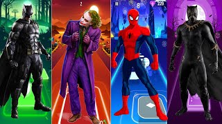 Bat Man 🆚 Joker 🆚 Spider Man 🆚 Black Panther  Ascend Strive Telis Hop [upl. by Annaul]