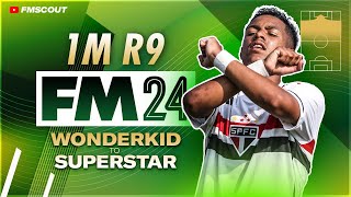 The NEXT R9 Costs ONLY 1M IN FM24  Football Manager 2024 Wonderkids to Superstar [upl. by Ayotel]