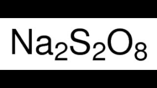 Reaction of sodium persulfate with halide salts [upl. by Dulciana]