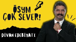 Divan Edebiyatı  ÖSYM ÇOK SEVER  4Gün  RÜŞTÜ HOCA [upl. by Ahoufe]