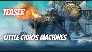 Teaser for the upcoming french dds tech tree showcase with Le Fantasque in World of Warships Blitz [upl. by Anivas]