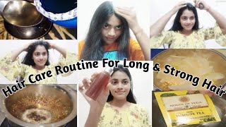 Hair Care Routine For Strong Healthy HairSimple amp Effective Tips For Long ShinyHairhaircarehair [upl. by Petromilli]