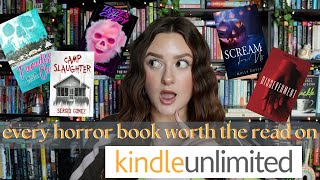 KINDLE UNLIMITED BOOK RECOMMENDATIONS 2024  i went thru 1600 ku horror books so u dont have to [upl. by Anahc989]